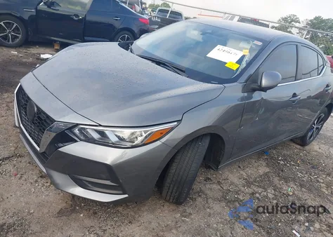 2022 Nissan Sentra Sv z USA, uszkodzony, nr VIN 3N1AB8CV5NY317793